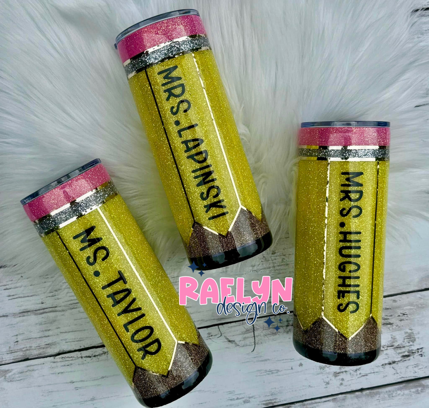 TEACHER PENCIL TUMBLER