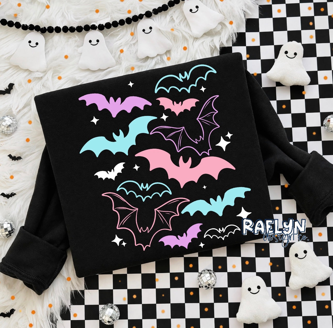 PASTEL BATS TEE