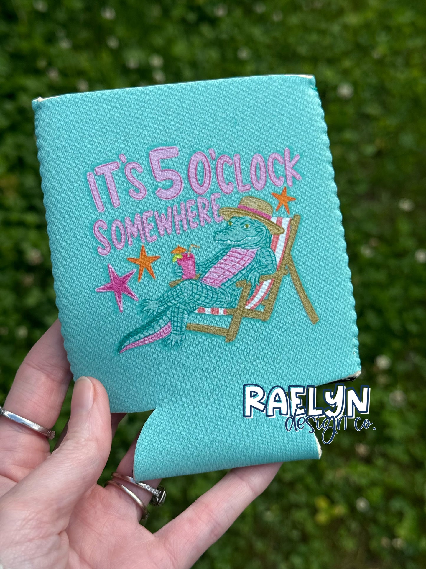 5 O’CLOCK SOMEWHERE KOOZIE