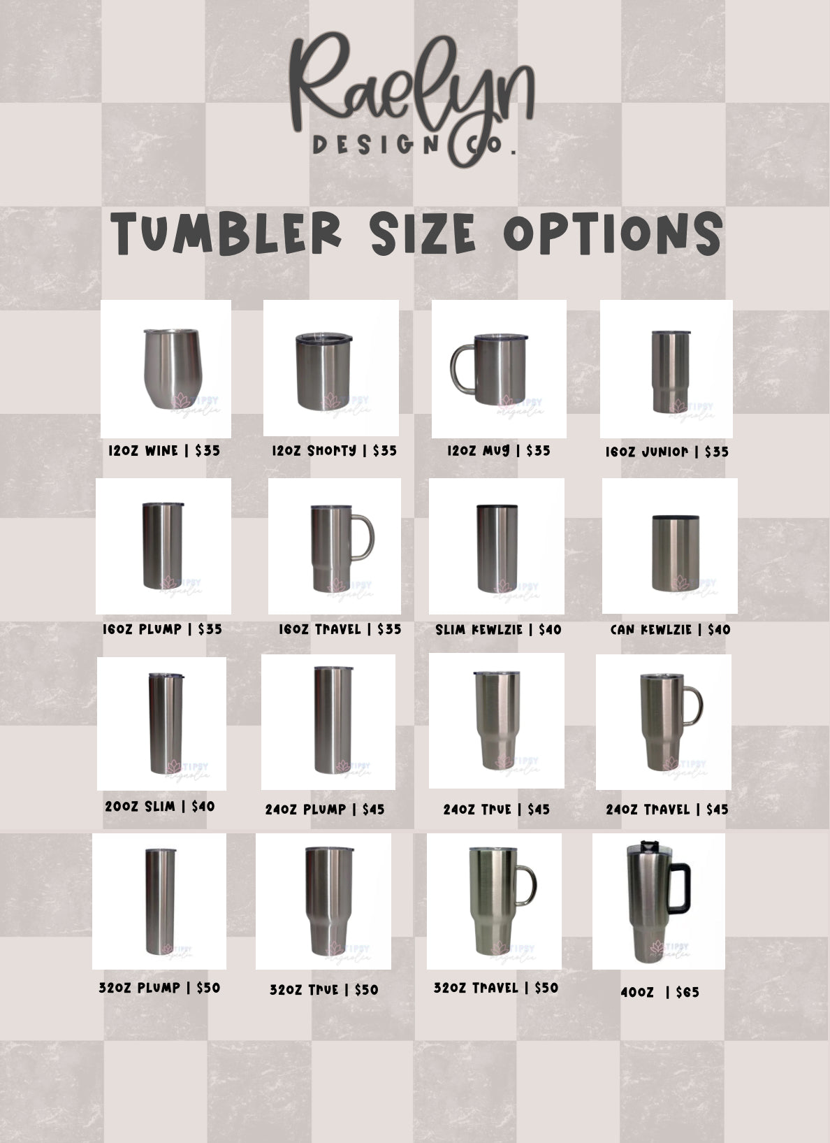CUSTOM TUMBLER