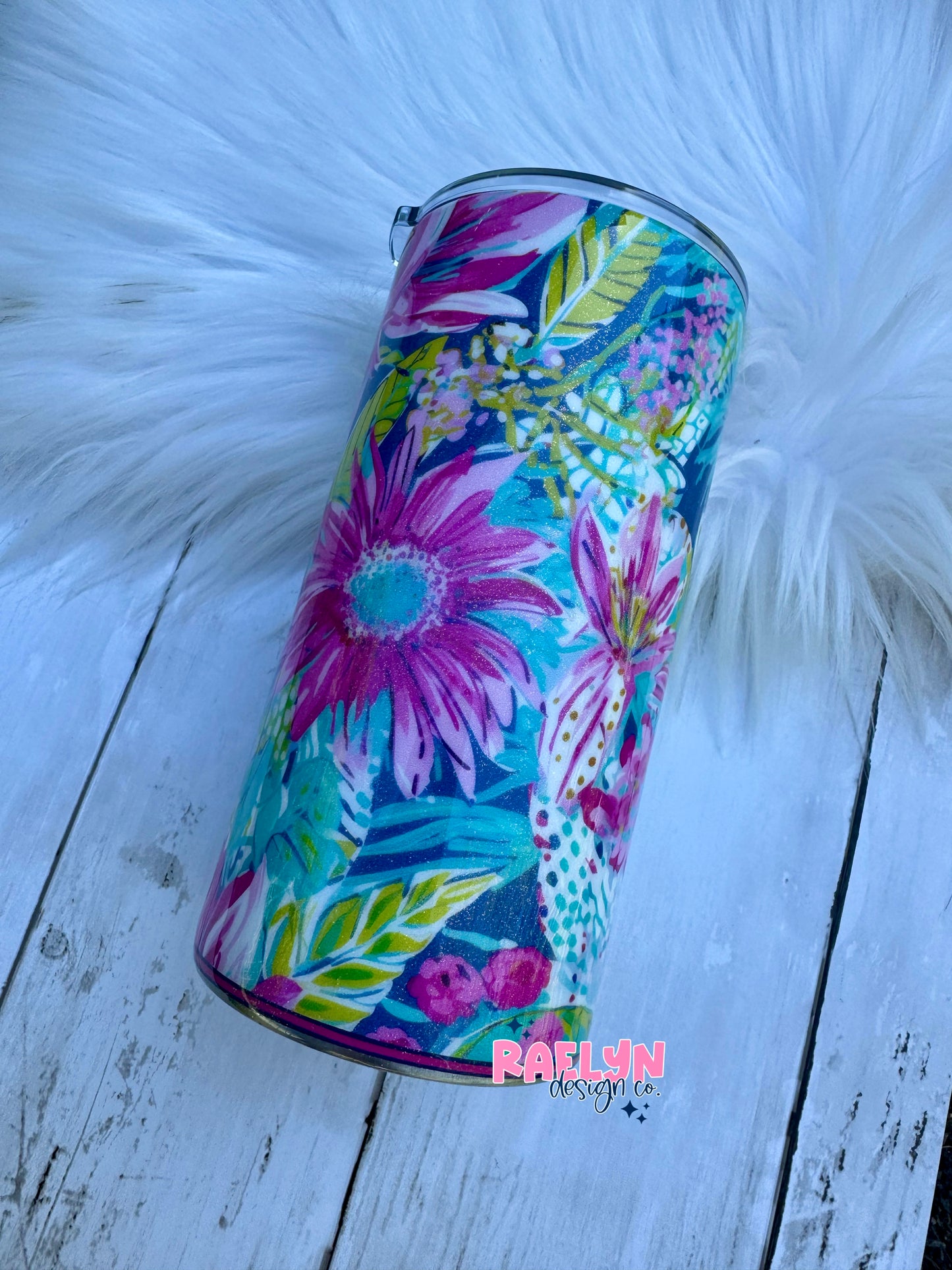 FLORAL TUMBLER