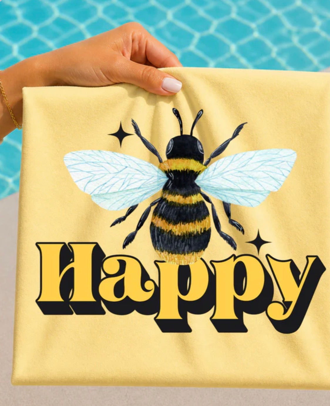 BEE HAPPY TEE