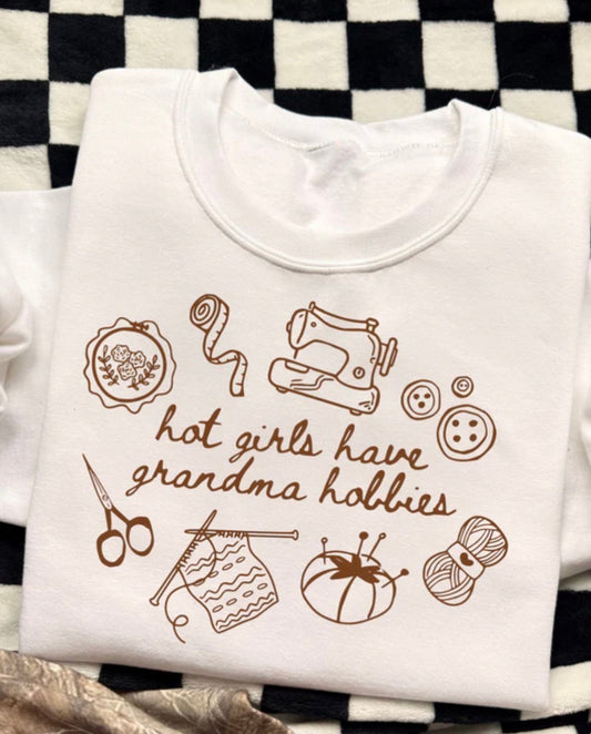 HOT GIRLS HAVE GRANDMA HOBBIES