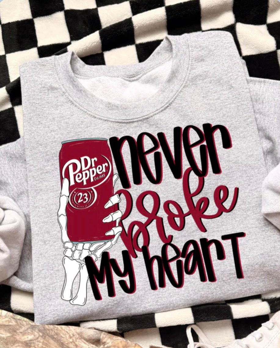DR PEPER NEVER BROKE MY HEART