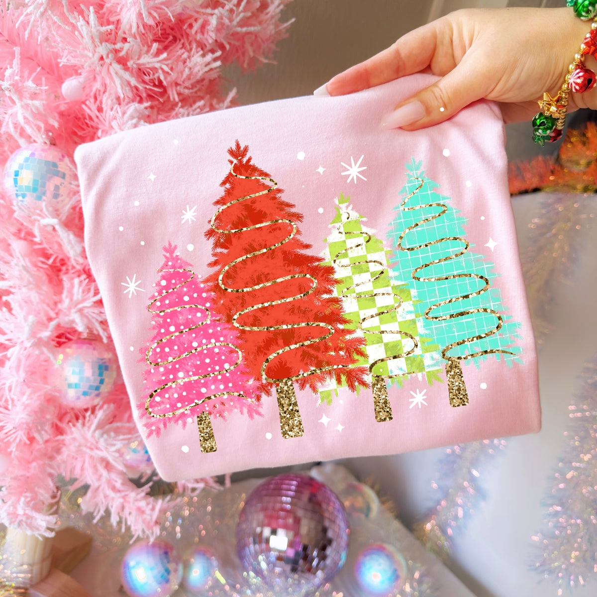 PASTEL TREES TEE