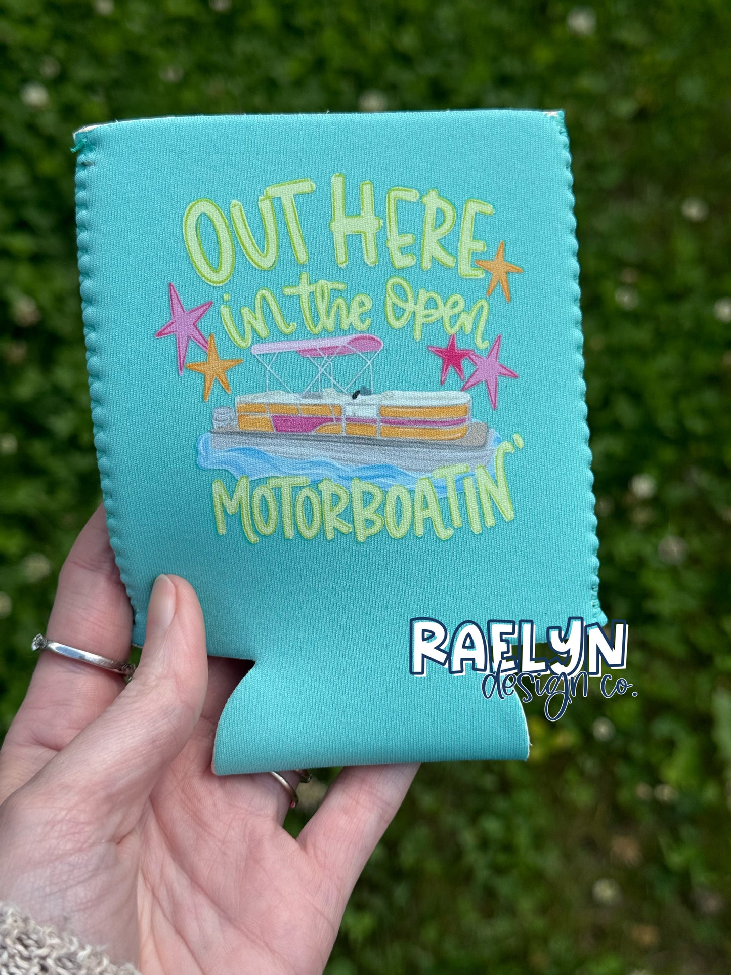 MOTORBOATIN’ KOOZIE