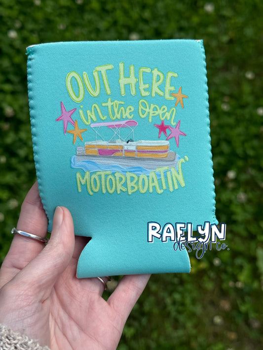 MOTORBOATIN’ KOOZIE