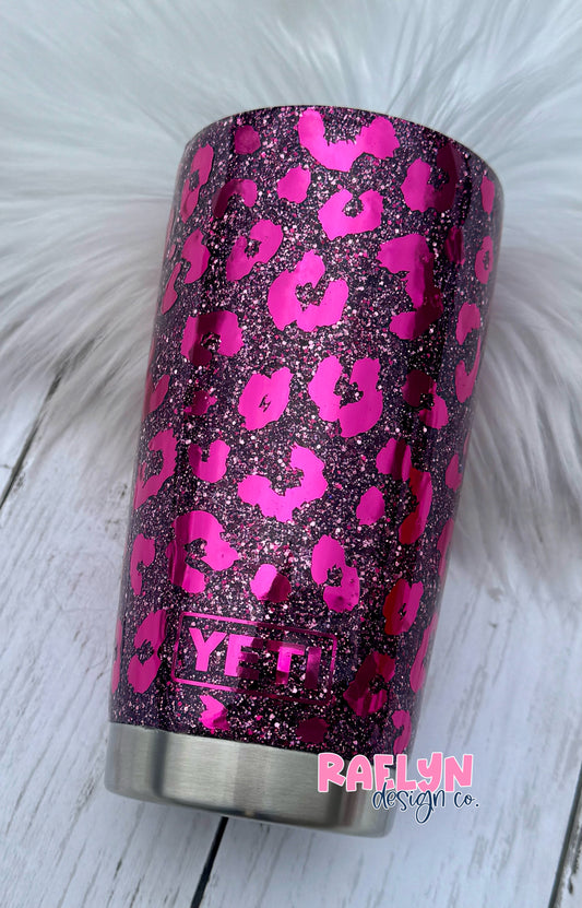 LEOPARD YETI TUMBLER