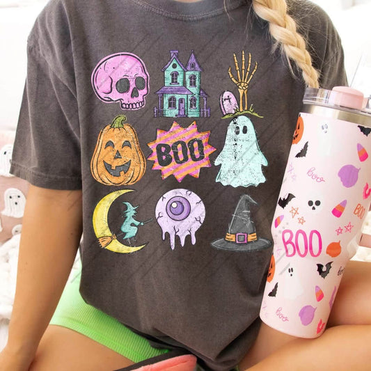 HALLOWEEN COLLAGE TEE