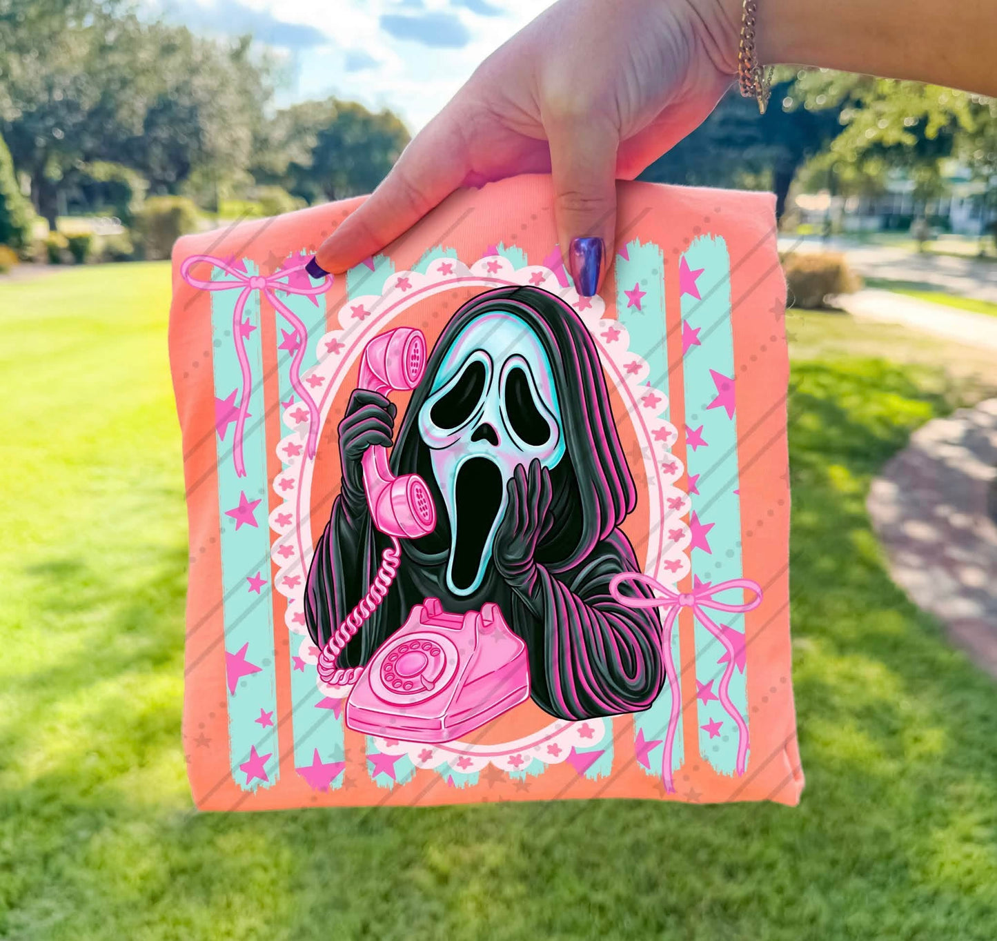 PREPPY GHOSTFACE TEE