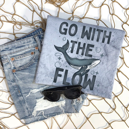 GO WITH THE FLOW TEE