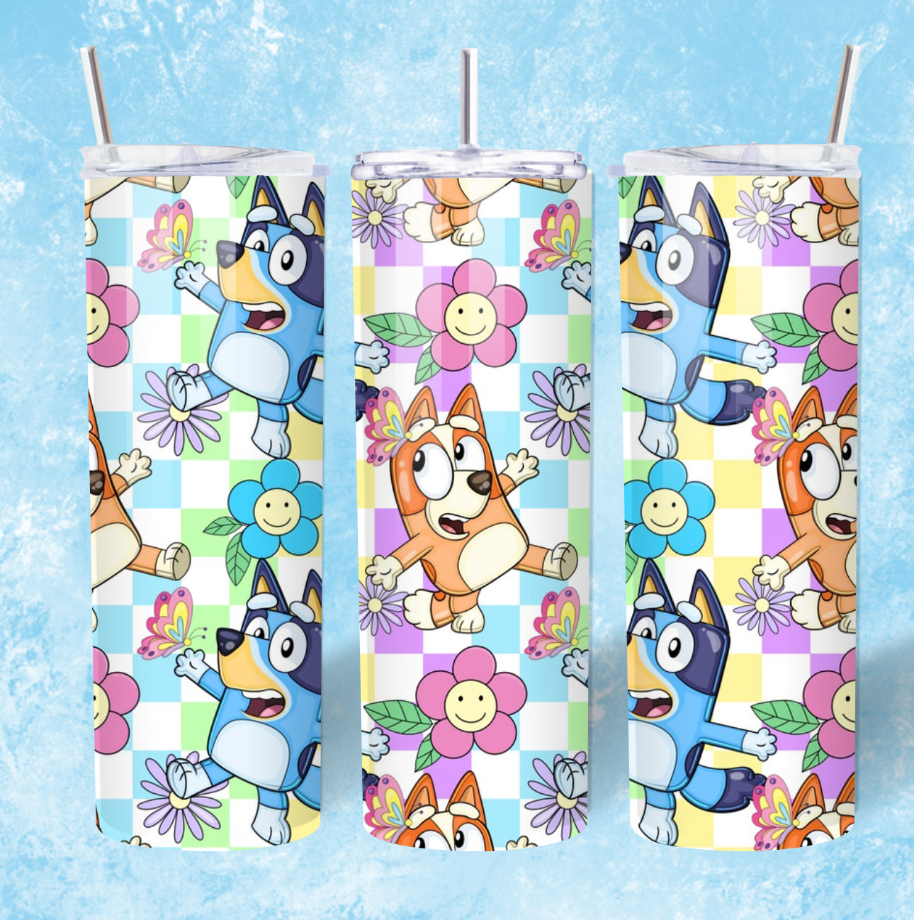 HEELER FLORAL TUMBLER