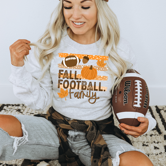 FALL FOOTBALL FAMILY TEE
