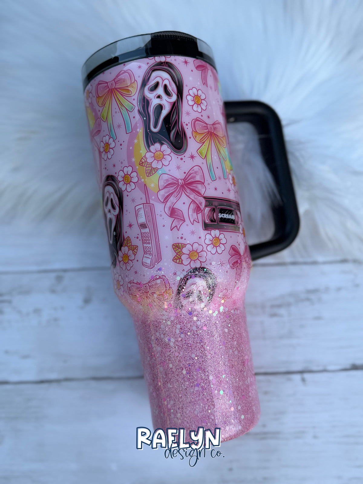PINK SCREAM TUMBLER