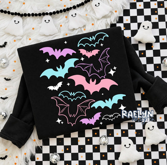 PASTEL BATS TEE