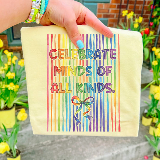 CELEBRATE MINDS OF ALL KINDS 💙