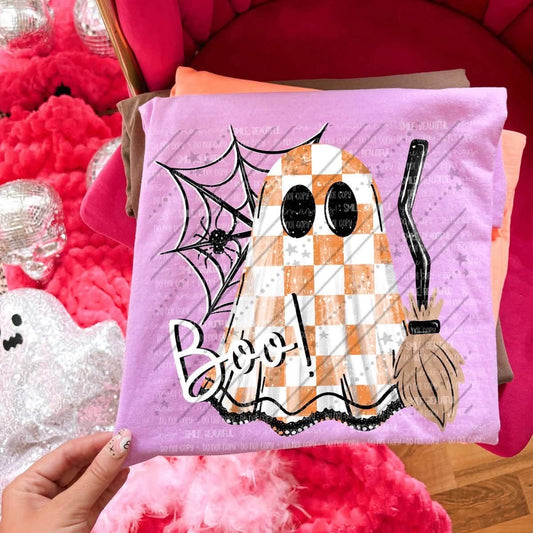 CHECKERED GHOST TEE