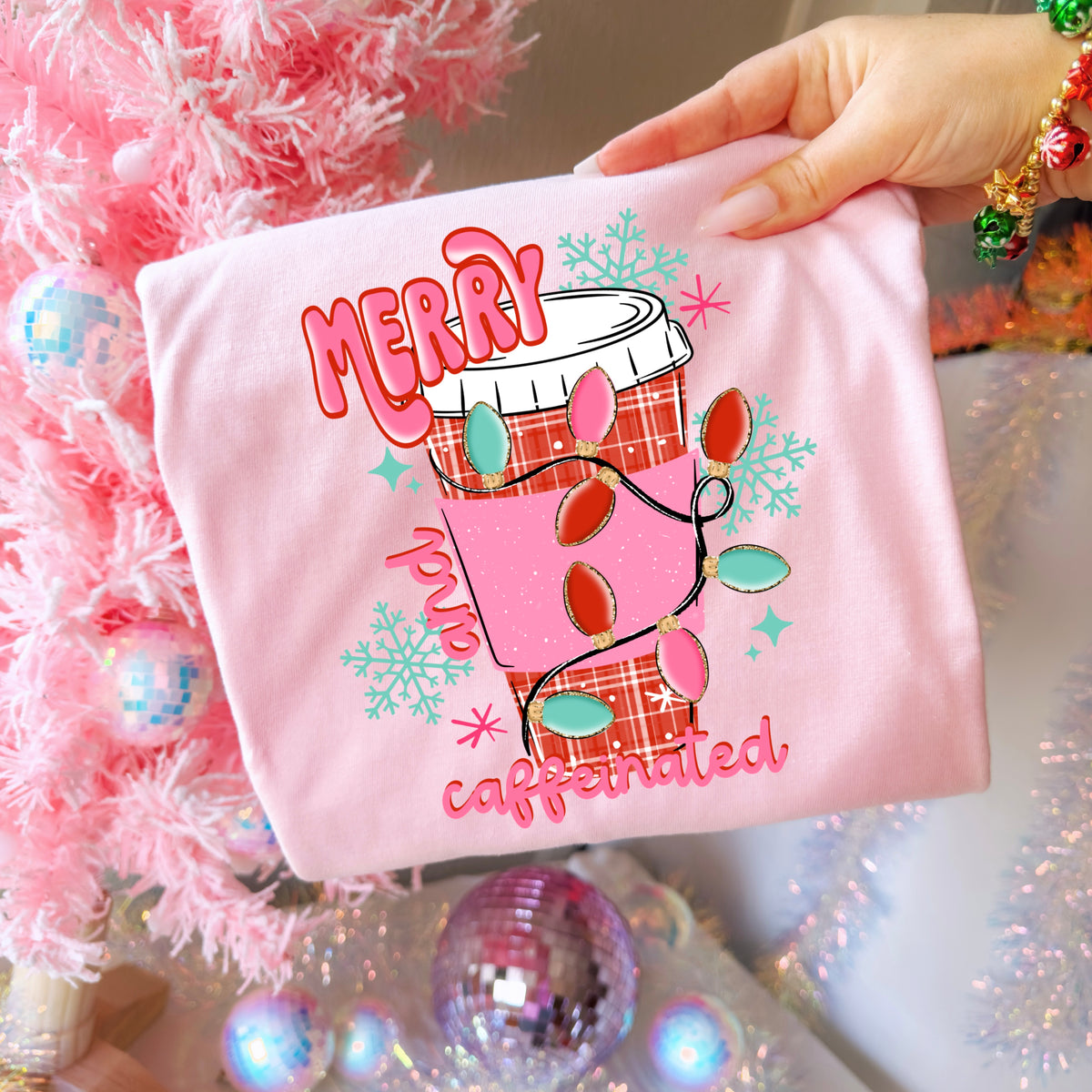 MERRY & CAFFEINATED TEE