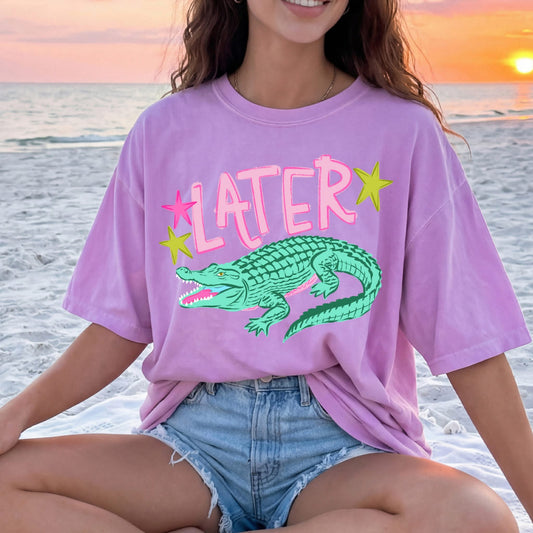 LATER GATOR TEE