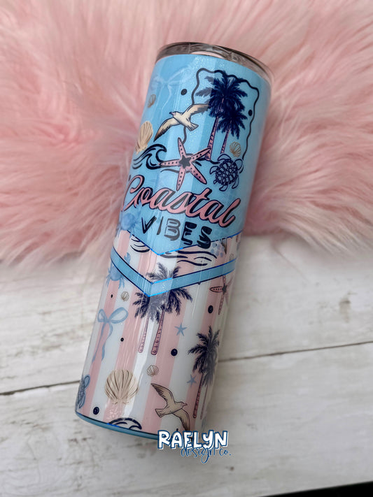 COASTAL VIBES TUMBLER