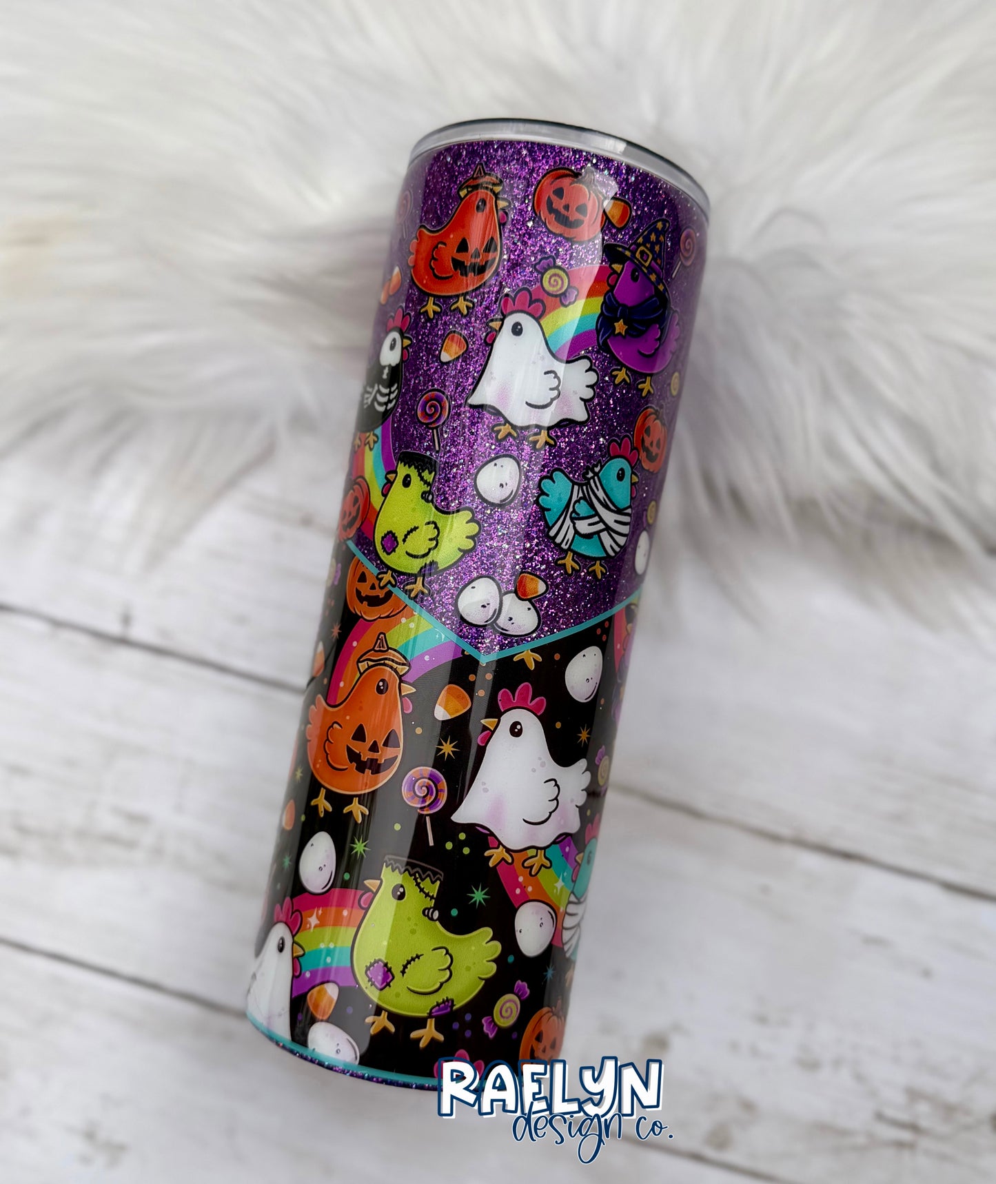 HALLOWEEN CHICKEN TUMBLERS