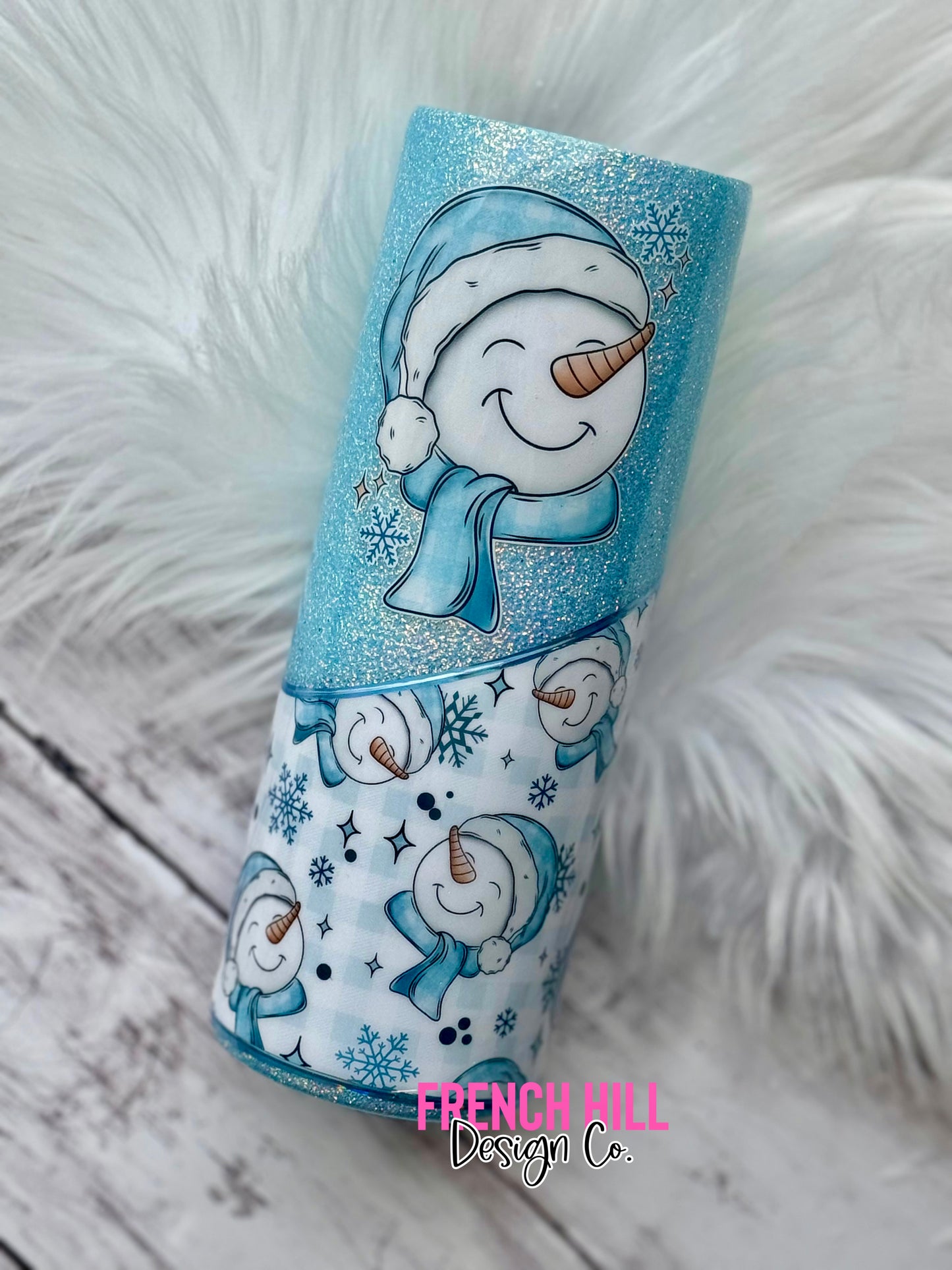 SNOWMAN TUMBLER [MADE TO ORDER]