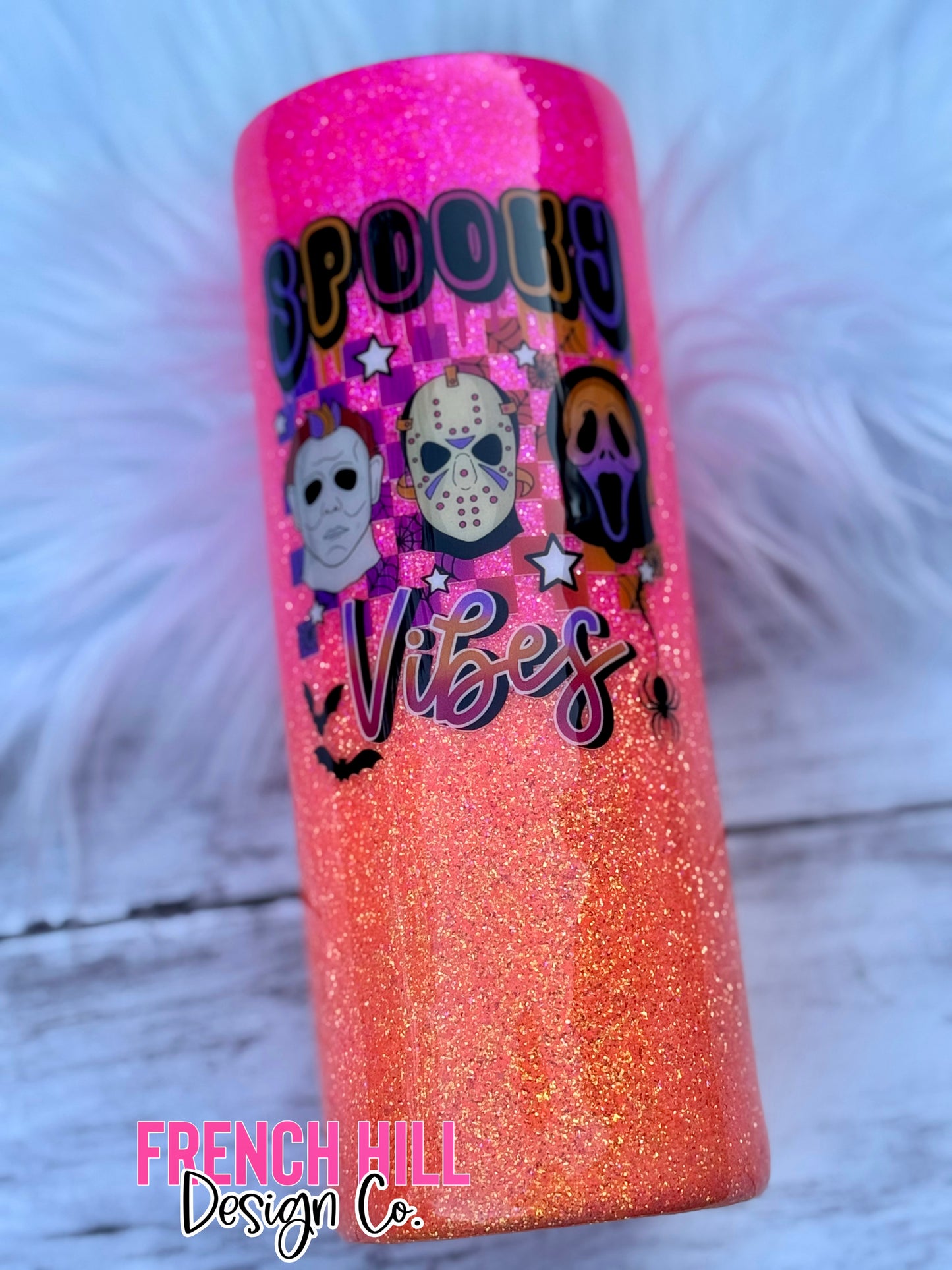 SPOOKY VIBES TUMBLER