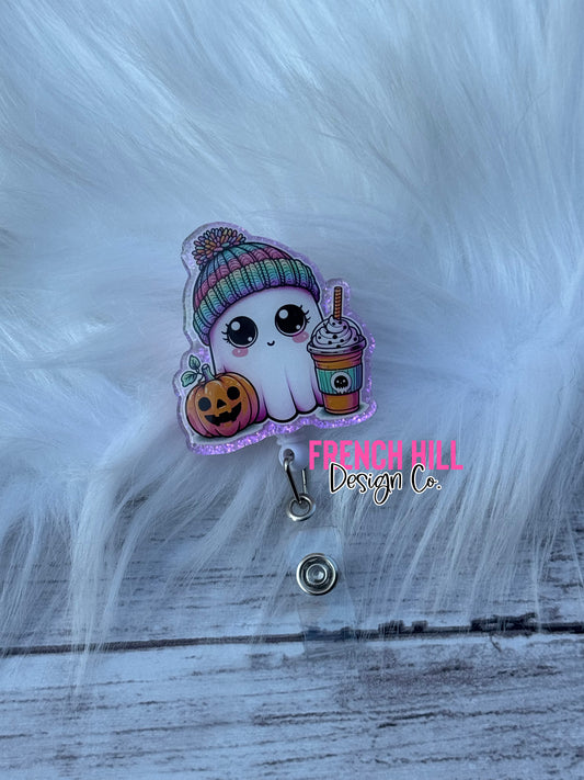 CUTE GHOST BADGE REEL