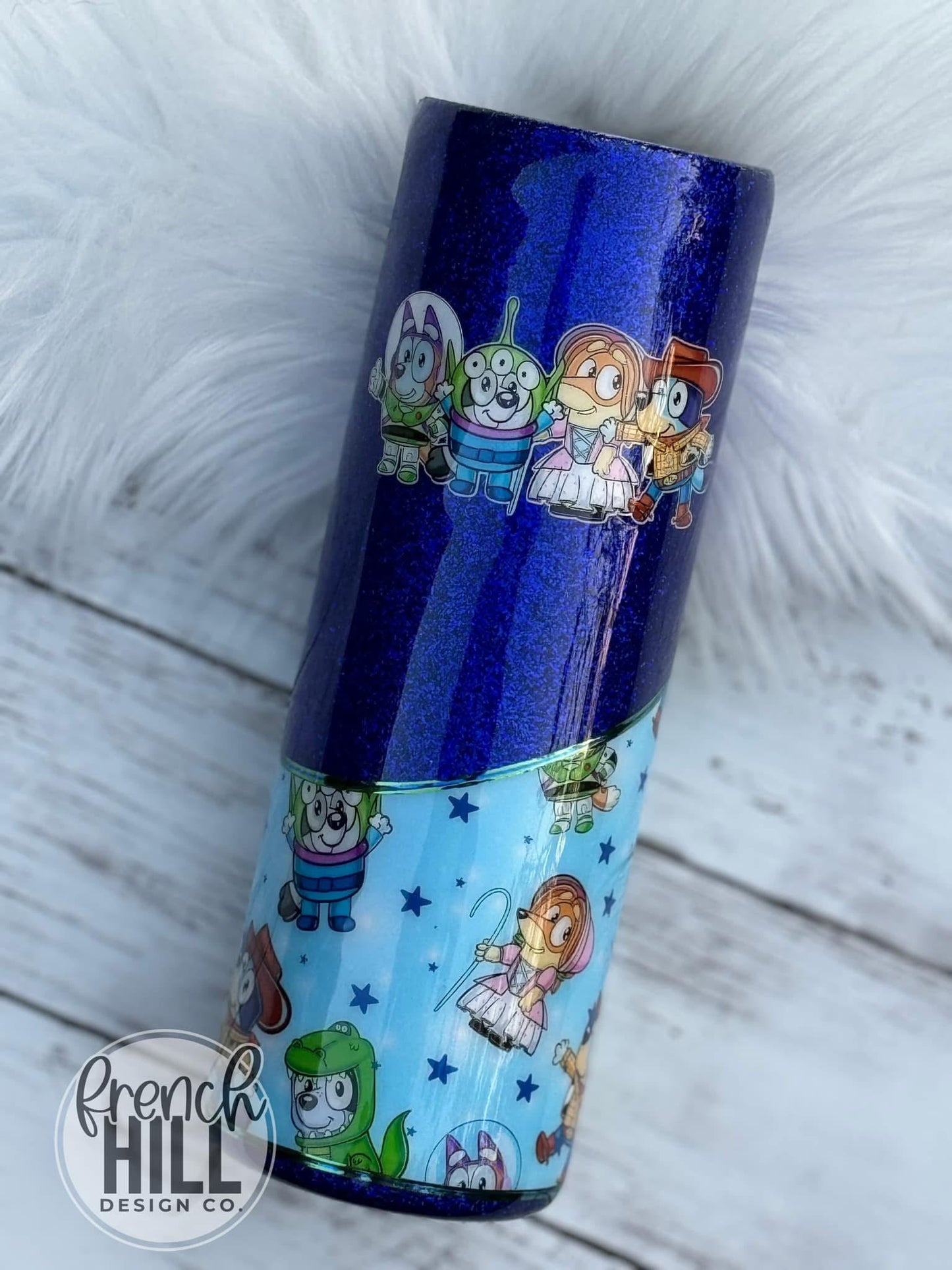 BLUE/TS MASHUP TUMBLER