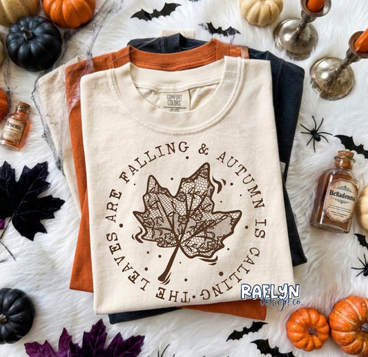 LEAVES ARE FALLING TEE