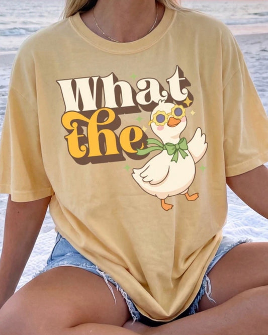 WHAT THE DUCK TEE
