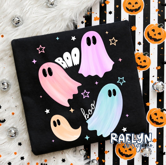 PASTEL GHOSTS TEE