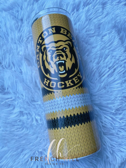 Canton Bears Hockey Tumbler